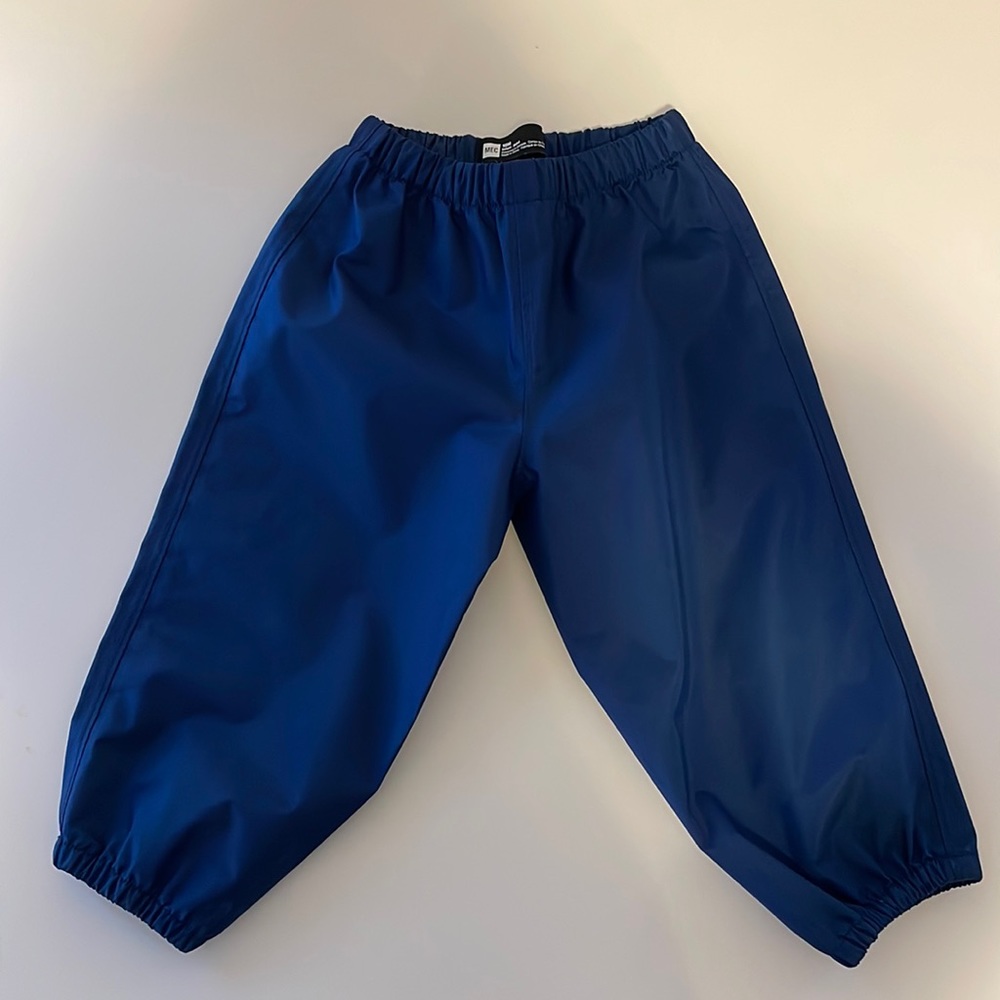 MEC Heritage Rain Pants Navy Blue - Size 18 Months